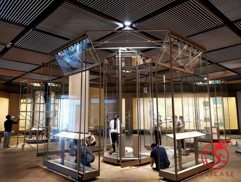 Museum display case Designing requires careful consideration of several